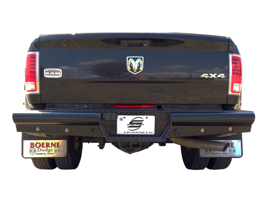 2009-2023 Ram 1500/2500/3500 (Non Rebel) REAR Bumper: PROMAX Series Bumper Steelcraft   